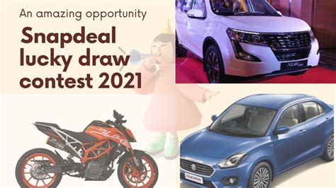 Snapdeal prize winner list 2021 .
